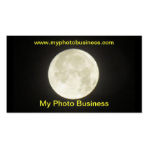 Bus. card - Moon Business Card Template