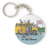 Bus Driver Keychain