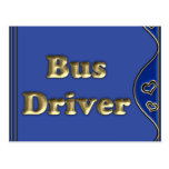 Bus Driver Post Card