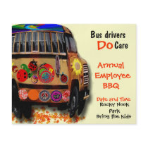 Bus Drivers Annual BBQ Custom Flyer