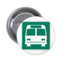Bus Station Street Sign Button
