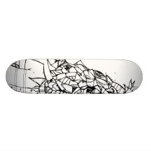 Bus stop skate board deck