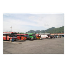 Bus terminal art photo