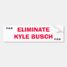 BUSCH d'ELIMINATEKYLE, P.O.S, P.O.S - customisé Adhésif Pour Voiture