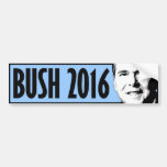 BUSH 2016 SMILE BANNER -.png Bumper Stickers