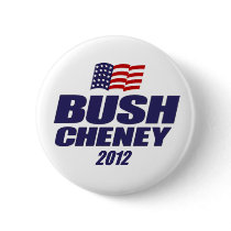 Bush Cheney 2012 Pinback Button
