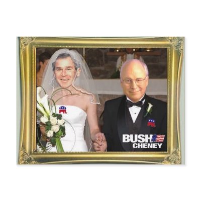 Bush_Gay_Marriage Post Card by Gay_Art