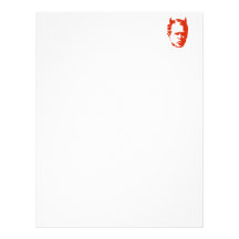 Bush is the devil personalized letterhead