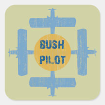 Bush Pilot Sticker