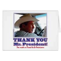 Bush-Thank-You-American Greeting Cards
