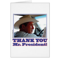 Bush-Thank-You Card