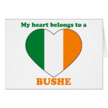 Bushe Greeting Cards