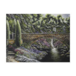Bushes and Bridges Paths an Gates Painting Post Cards