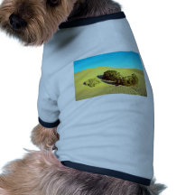 Bushes On The Big Dunes Doggie Tshirt
