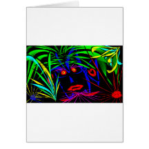 bushman greeting card