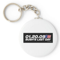 Bush's Last Day Keychain