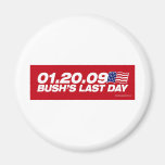 Bush's Last Day Magnet