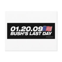 Bush's Last Day Postcard