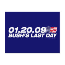 Bush's Last Day Postcard