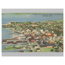 Businear District And Waterboat Sandusky, Ohio, V Flyer Design
