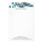 business_blue_doctor stationery paper