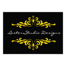 Business Calling Card Custom Invites