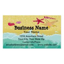 Business Card Beach Scene business cards