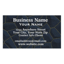 Business Card Blue Stone business cards