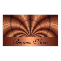 Business Card Bronze Fabric Rolls