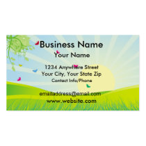 Business Card Butterfly Sunrise business cards