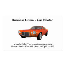 Business Card: Cars / Automotive