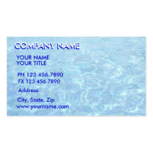 Business Card Clean Water Company