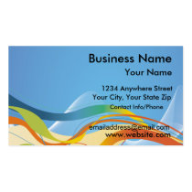 Business Card Colour Ribbons business cards