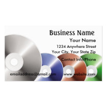 Business Card Compact Discs business cards