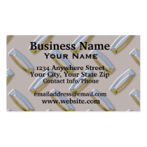 Business Card Diamond Plate business cards