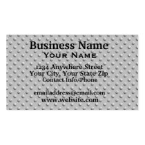 Business Card Diamond Plate Dots business cards