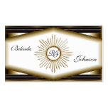 Business Card Elegant Sepia Gold Elite