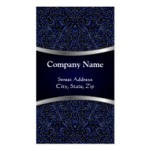 Business Card Floral abstract background