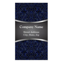 Business Card Floral abstract background