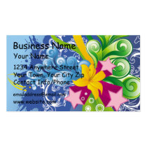 Business Card Floral Explosion business cards