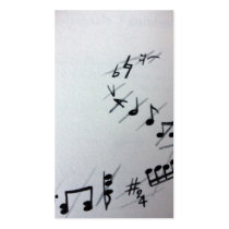 BUSINESS CARD FOR ANY LOVER OF MUSIC business cards