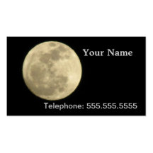 Business Card - Full Moon