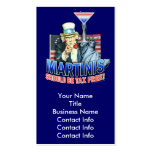Business Card - Martinis Should Be Tax Free