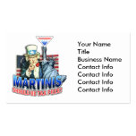Business Card - Martinis Should be Tax Free