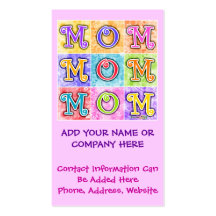 Business Card - MOM Pop Art