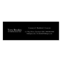 Business Card | Profile II |blk