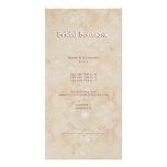 Business card profile roses pearls cards