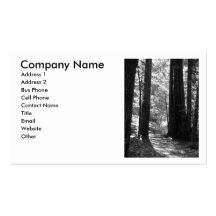 Business Card - redwoods