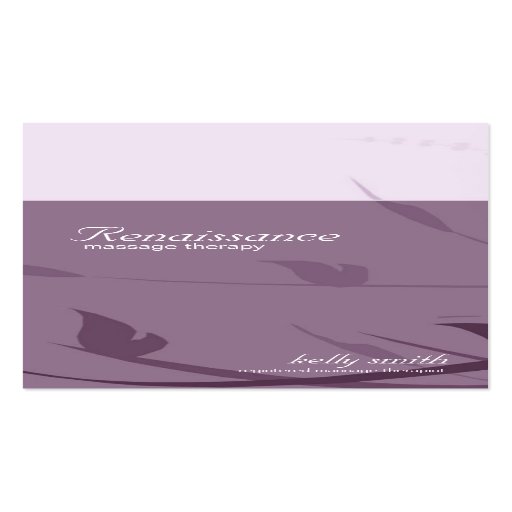 Business Card - Renaissance