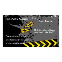 Business Card Road Signs 2